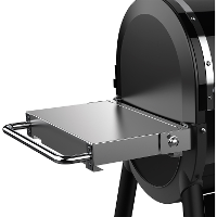 Weber Roestvrijstalen opklapbare zijtafel   SmokeFire EX4 en EX6