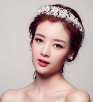 Wedding Bridal Headpieces Jewelry Rhinestone Crystal Pearl Zircon Tiara Crown Headband