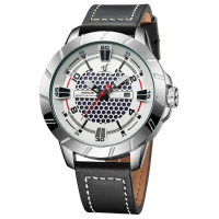 Weide Uv1608 Fashion Men Quartz Watch Casual Analog Leather Strap Sport Watch
