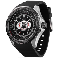 Weide Wh3303 Fashion Men Quartz Watch Casual Silicone Strap Sport Watch