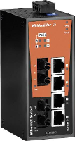 WeidmÃ¼ller IE SW BL06T 4POE 2ST Industrial Ethernet Switch 10 / 100 Mbit/s PoE functie
