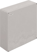 Weidmüller KLIPPON POK 404012 Universele behuizing 400 x 405 x 120 Polyester Zilver grijs 1 stuk(s)