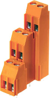 WeidmÃ¼ller LL3R 5.00/12/90 3.2SN OR BX Drie niveau klem 4.00 MmÂ² Aantal polen 12 Oranje 50 stuk(s)
