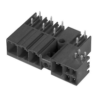 WeidmÃ¼ller Penbehuizing board BU/SU Totaal aantal polen 3 Rastermaat: 7.62 Mm 1090950000 60 stuks
