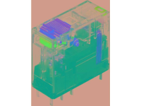 WeidmÃ¼ller RCI484024 Steekrelais 24 V/DC 8 A 2x wisselcontact 10 stuks