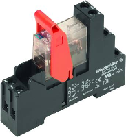 WeidmÃ¼ller RCIKIT 24VDC 1CO LED Relaismodule 10 stuks Nominale spanning: 24 V/DC Schakelstroom (max.): 16 A 1x wisselcontact
