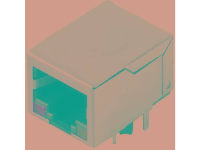 WeidmÃ¼ller RJ45M R1D 3.3N4Y/G TY Bus, inbouw horizontaal Zilver zwart 2461060000 60 stuks