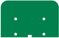 WeidmÃ¼ller TW AKZ4 GN 1027160000 Groen 1 stuks