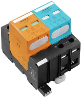 WeidmÃ¼ller VPU I 1+1 R 280V/25KA 2063040000 Overspanningsbeveiliging (verdeelkast) Overspanningsbeveiliging voor: Verdeelkast 100 kA