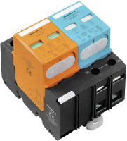 WeidmÃ¼ller VPU I 1+1 R 400V/25KA 1351830000 Overspanningsafleider 100 kA