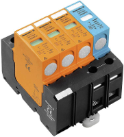 WeidmÃ¼ller VPU I 3+1 400V/12,5KA 1352370000 Overspanningsafleider 100 kA