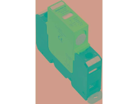 WeidmÃ¼ller VPU II 1 N PE 440V/40kA 1351170000 Overspanningsafleider Overspanningsbeveiliging voor: Verdeelkast 20 kA