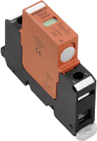 WeidmÃ¼ller VPU II 1 R 75V/40kA 1352420000 Overspanningsafleider Overspanningsbeveiliging voor: Verdeelkast 15 kA