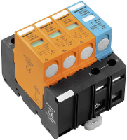 WeidmÃ¼ller VPU II 3+1 280 40/65 2520920000 Overspanningsafleider 65 kA