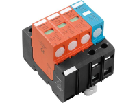 Weidmã¼ller Vpu Ii 3+1 750v / 40ka 1351140000 Overspanningsafleider Overspanningsbeveiliging Voor: Verdeelkast 12.5 Ka