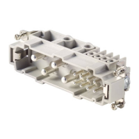 Weidmüller 1023260000 Pin inzetstuk RockStar® HDC 4 + 8 + PE Schroeven 1 stuk(s)
