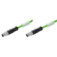 Weidmüller 1160930100 Sensor/actuator dataconnector, geassembleerd M8 Aantal polen (sensoren): 4 Stekker, recht 1.00 M 1 stuk(s)