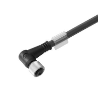 Weidmüller 1275470150 Sensor/actuator connector, geassembleerd M12 Aantal polen (sensoren): 8 Bus, haaks 1.50 M 1 stuk(s)