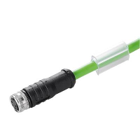 Weidmüller 1301371000 Sensor/actuator connector, geassembleerd M8 Aantal polen (sensoren): 4 Bus, recht 10.00 M 1 stuk(s)