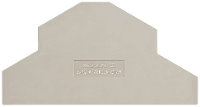 Weidmüller 1394050000 Afsluitplaat Beige 20 stuk(s)