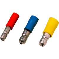 Weidmüller 1492040000 Ronde connector huls 0.5 Mm² 1 mm² Deels geïsoleerd Rood 100 stuk(s)