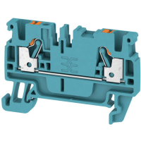 Weidmüller 1521880000 Doorgangsklem 5.1 Mm Spanveer Blauw 100 stuk(s)