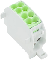 Weidmüller 1560650000 Verdeler serieklem Schroeven Groen 5 stuk(s)