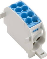 Weidmüller 1560670000 Verdeler serieklem Schroeven Blauw 5 stuk(s)