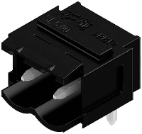 Weidmüller 1626210000 Male behuizing (board) Totaal aantal polen: 2 Rastermaat: 5 mm Inhoud: 100 stuk(s)