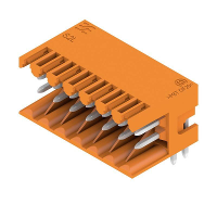 Weidmüller 1728190000 Male behuizing (board) Totaal aantal polen: 14 Rastermaat: 3.5 Mm Inhoud: 72 stuk(s)