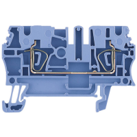 Weidmüller 1746760000 1 Doorgangsserieklem Spanveer Blauw 1 stuk(s)
