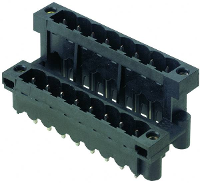 Weidmüller 1828780000 Male behuizing (board) BL/SL 5.08 Totaal aantal polen: 6 Rastermaat: 5.08 Mm Inhoud: 50 stuk(s)