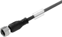 Weidmüller 1879710100 Sensor/actuator connector, geassembleerd M12 Aantal polen (sensoren): 12 Bus, recht 1 stuk(s)