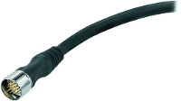 Weidmüller 1906280100 Sensor/actuator connector, geassembleerd M12 Stekker, recht 1.00 M Aantal polen (sensoren): 12 1 stuk(s)
