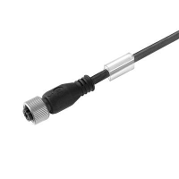 Weidmüller 1906301000 Sensor/actuator connector, geassembleerd M12 Stekker, recht, Bus, recht 10.00 M Aantal polen (sensoren): 4 1 stuk(s)