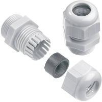 Weidmüller 1909710000 1 M25 Polyamide Grijs 1 stuk(s)