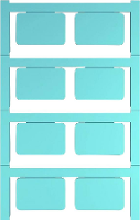 Weidmüller 1915330000 Apparaatmarkeerder Blauw 80 stuk(s)