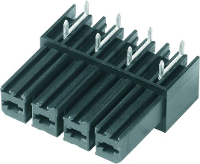 Weidmüller 1929340000 Female behuizing (board) BV/SV Totaal aantal polen: 6 Rastermaat: 7.62 Mm Inhoud: 50 stuk(s)