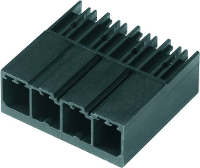 Weidmüller 1930290000 Male behuizing (board) BU/SU Totaal aantal polen: 4 Rastermaat: 7.62 Mm Inhoud: 60 stuk(s)