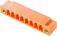 Weidmüller 1942510000 Male behuizing (board) BC/SC Totaal aantal polen: 8 Rastermaat: 3.81 Mm Inhoud: 50 stuk(s)