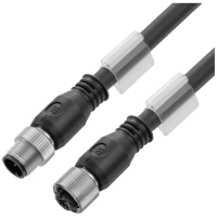 Weidmüller 1964712000 Sensor/actuator aansluitkabel M12 Aantal polen (sensoren): 5 Stekker (recht) op koppeling (recht) 20.00 M 1 stuk(s) Piece