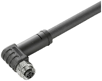 Weidmüller 2050010500 Sensor/actuator connector, geassembleerd M12 Aantal polen (sensoren): 2+PE Bus 5.00 M 1 stuk(s)