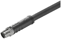 Weidmüller 2050021000 Sensor/actuator connector, geassembleerd Aantal polen: 3 Stekker 1.50 M 1 stuk(s)