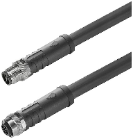 Weidmüller 2050060100 Sensor/actuator connector, geassembleerd Aantal polen (sensoren): 3 1.00 M 1 stuk(s)