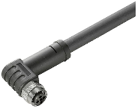 Weidmüller 2050560500 Sensor/actuator connector, geassembleerd M12 Aantal polen (sensoren): 4 Bus 5.00 M 1 stuk(s)