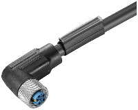 Weidmüller 2455190300 Sensor/actuator connector, geassembleerd M12 Aantal polen (sensoren): 4+PE Bus 3.00 M 1 stuk(s)