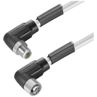 Weidmüller 2455300050 Sensor/actuator aansluitkabel M12 Aantal polen (sensoren): 5 0.50 M 1 stuk(s) Piece