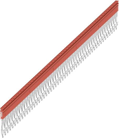 Weidmüller 2460730000 Dwarsverbinder Rood 5 stuk(s)