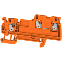 Weidmüller 2579570000 Initiator  en actuatorklem 3.50 Mm Push In klem Oranje 100 stuk(s)