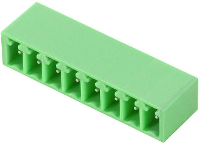 Weidmüller 2643500000 Male behuizing (board) Totaal aantal polen: 10 Rastermaat: 3.81 Mm Inhoud: 3456 stuk(s)
